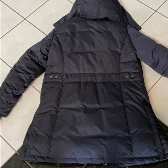 1 Madison blue fur‎ hooded winter coat L - Picture 13 of 16